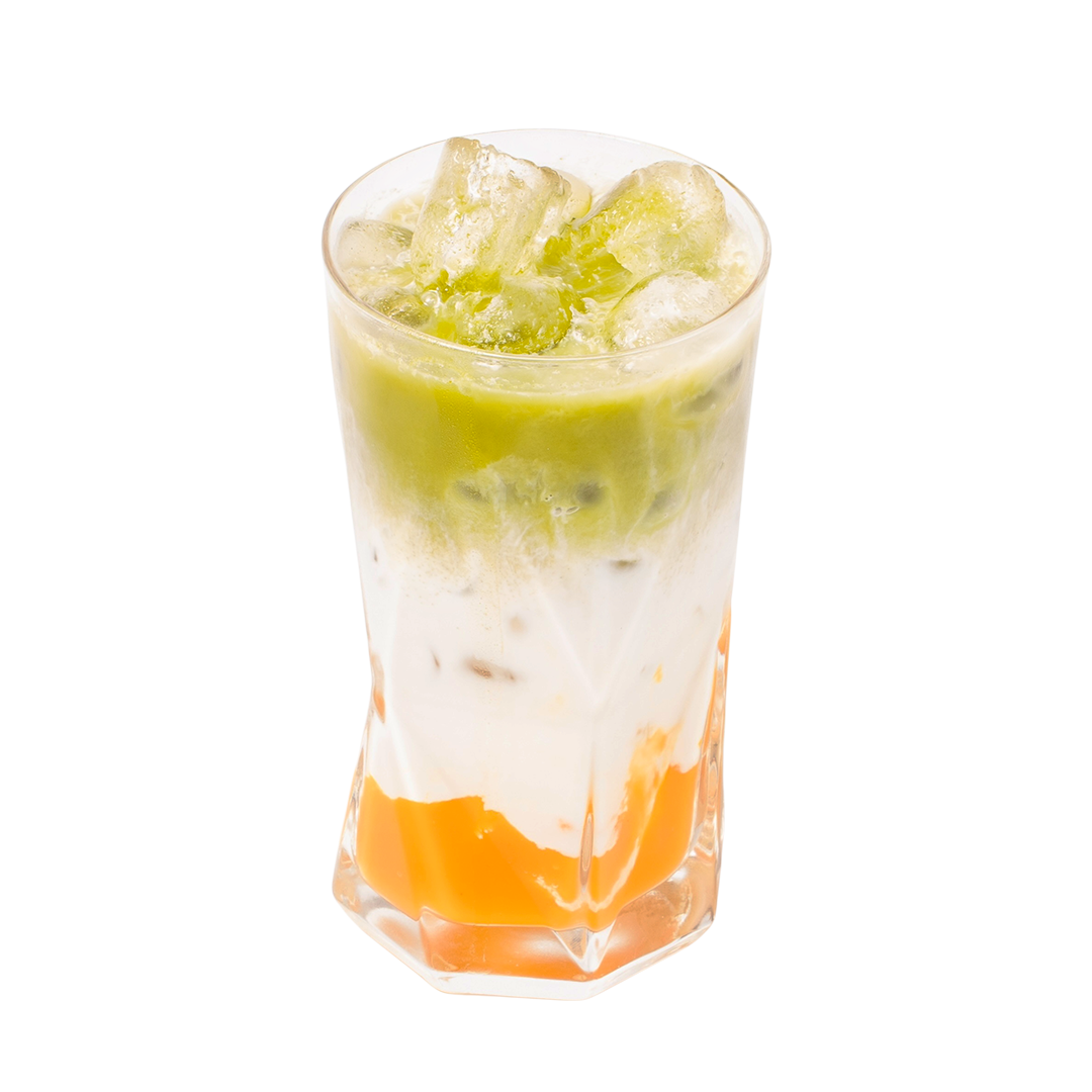 Iced Matcha Latte Mango